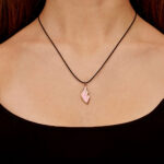 Very Gavello Angel Pink Rose Gold Pendant - Image 2