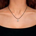 Very Gavello Super Kids Turqoise Rose Gold Boy Pendant - Image 2