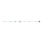 Gucci GG Marmont Double G Mother of Pearl Silver Bracelet - Image 2