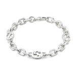 Gucci Interlocking Chunky Chain Silver Bracelet