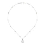 Gucci Interlocking G Silver Necklace - Image 2