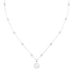 Gucci Interlocking G Silver Necklace