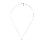 Gucci GG Running Diamond 18k White Gold Necklace