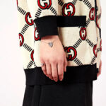 Gucci Trademark with Heart Pendant Silver Ring - Image 3