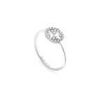 Gucci Interlocking Diamond White Gold Ring