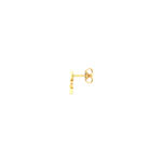 Gucci GG Running 18k Gold Stud Earrings - Image 2