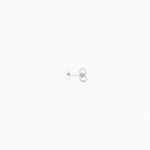 Gucci GG Running White Gold 18k Stud Earrings - Image 2
