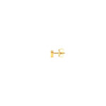 Gucci Interlocking 18k Gold Stud Earrings - Image 2