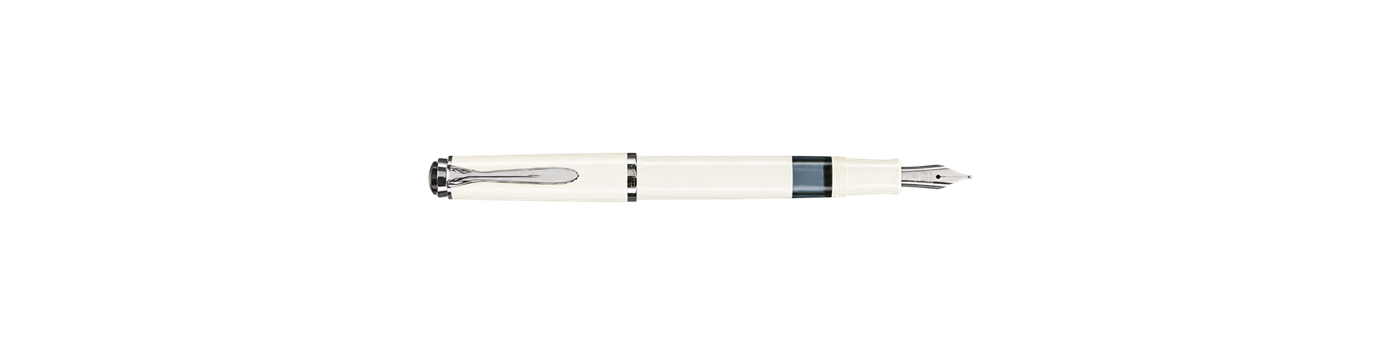 Classic M205 White transparent Pelikan Classic M205 White Fountain Pen - Image 1