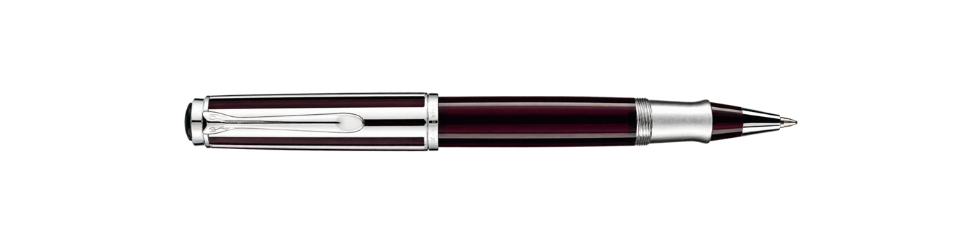 Souveran R625 Aubergine Pelikan Souverän R625 Aubergine Transparent Rollerball - Image 1