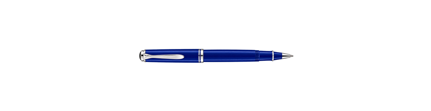 pelikan-r805-solid-blue Pelikan Souverän R805 Solid Blue Rollerball - Image 1